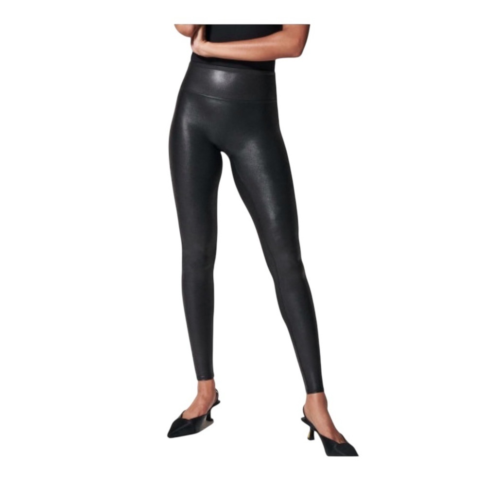 Spanx Textured Faux Croc Leggings